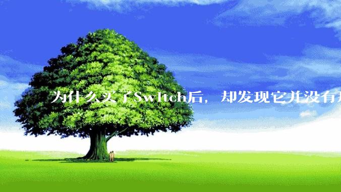 为什么买了Switch后，却发现它并没有那么好玩？