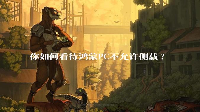 你如何看待鸿蒙PC不允许侧载?